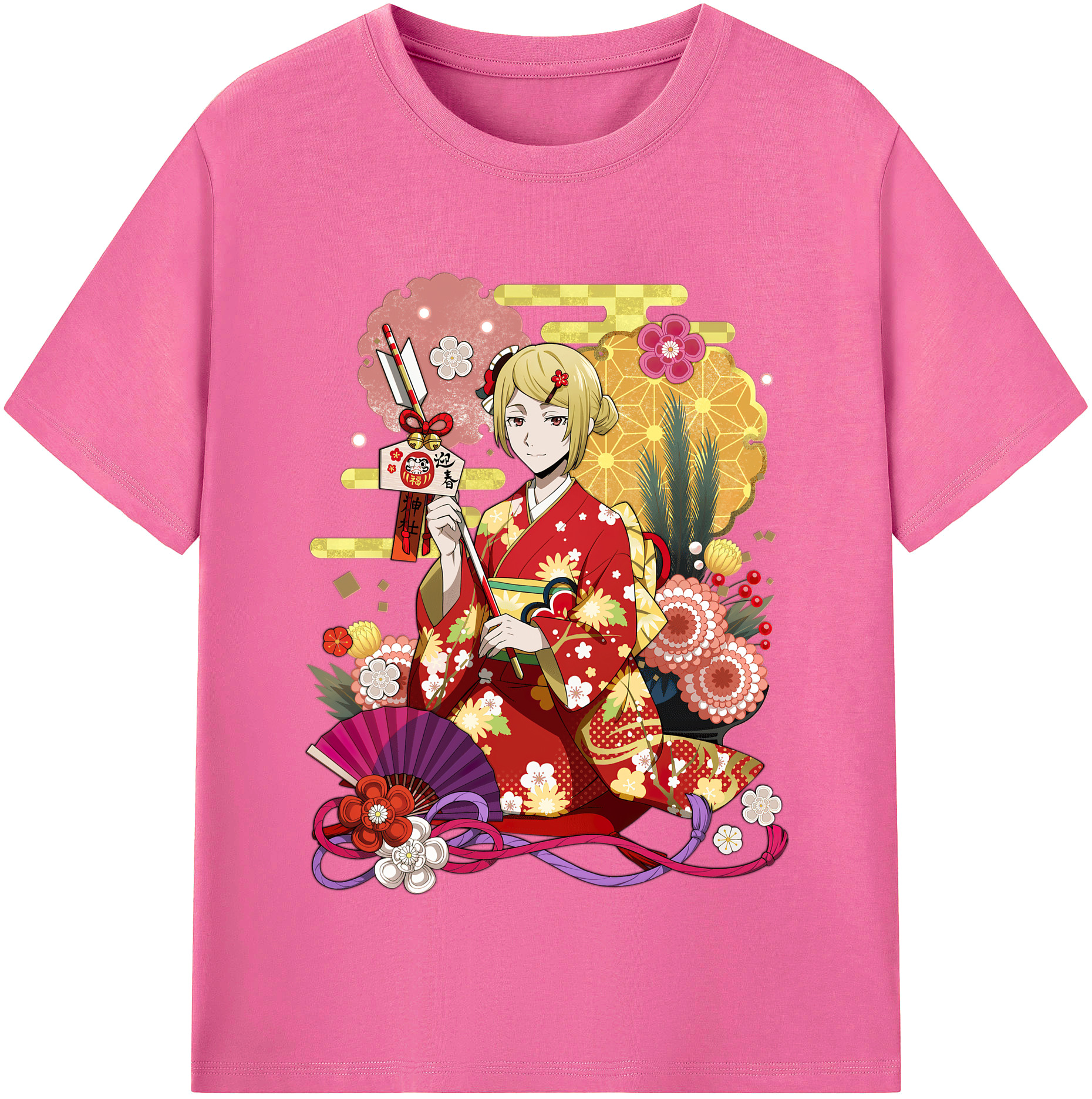 （画像用） 文豪ストレイドッグス Bungo Stray Dogs レディースカジュアルプリントTシャツ（綿100％）